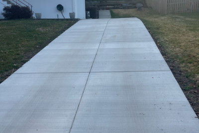 Concrete Driveway View 2 Arlington VA
