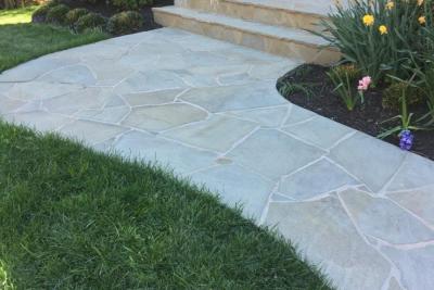 Irregular Cut Flagstone Walkway Fairfax VA