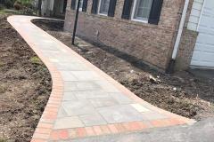 Flagstone Front Walkway Arlington VA